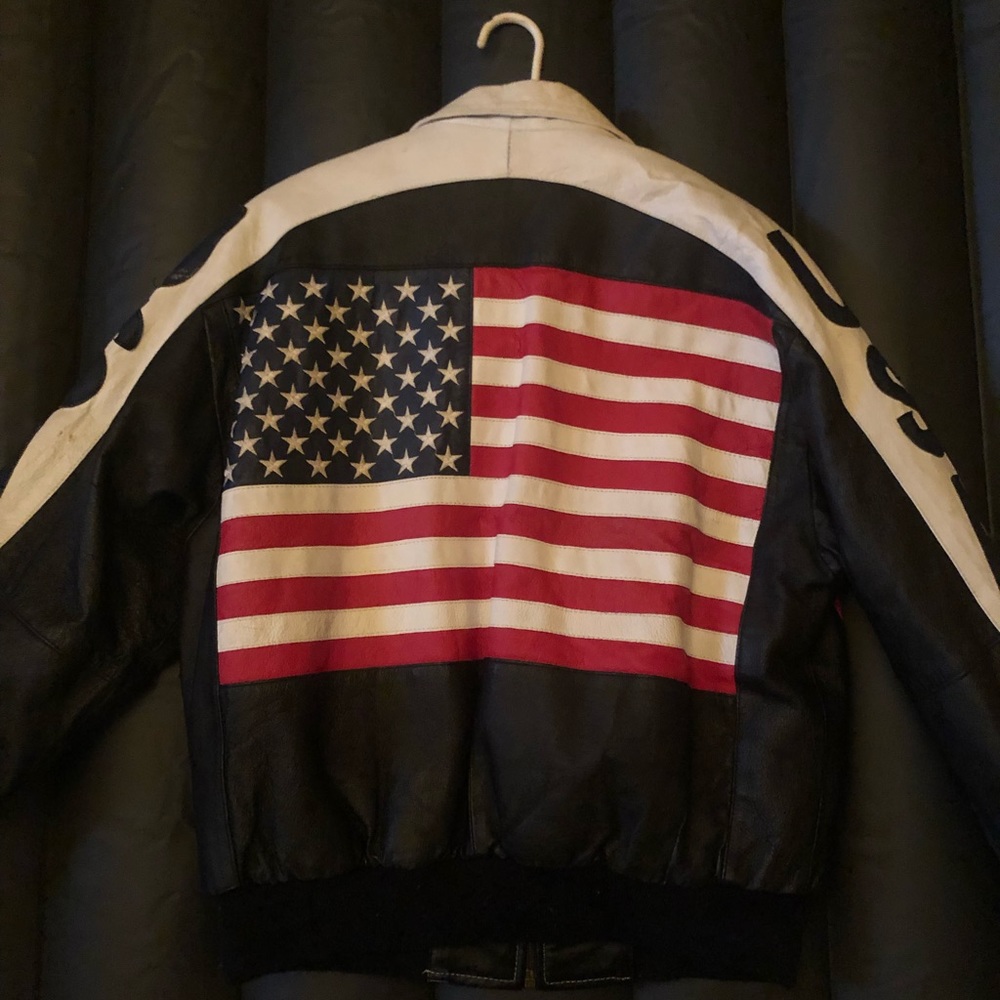 USA Leather Jacket